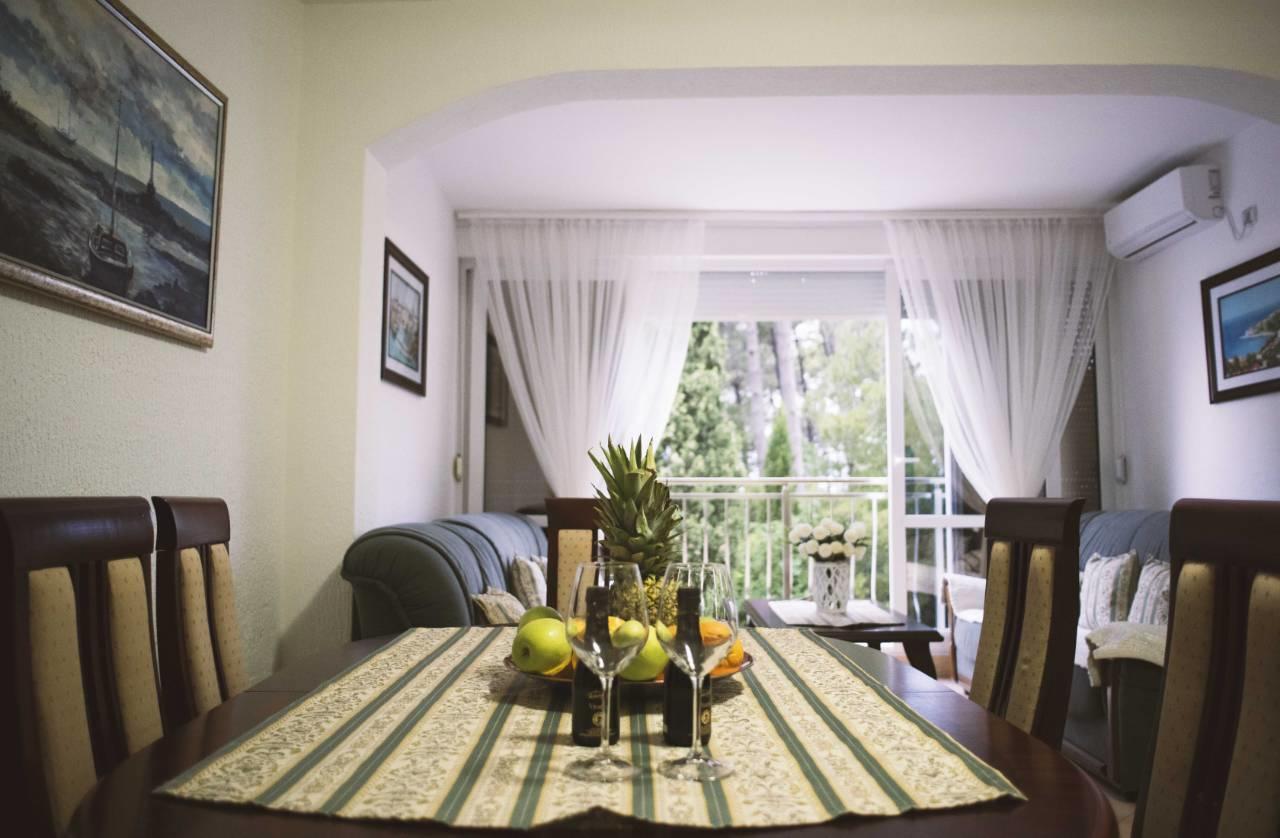 Appartamento Porodicni Sveti Stefan Esterno foto