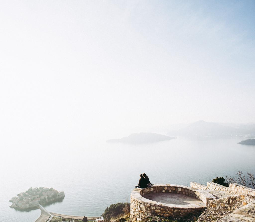 Appartamento Porodicni Sveti Stefan Esterno foto